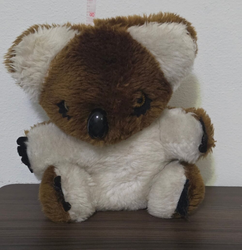 Vintage 1970s Knickerbocker Toy Company "Animals of Distinction" Koala Bear Plus